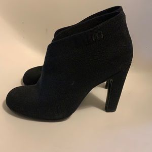 United nude helix black wrap booties sz 36